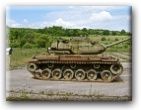 Tenk M-47 Patton na poligonu Manjaca