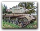 Tenk M-47 Patton u kasarni Kozara