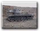 Tenk M-47 Patton na poligonu Peskovi