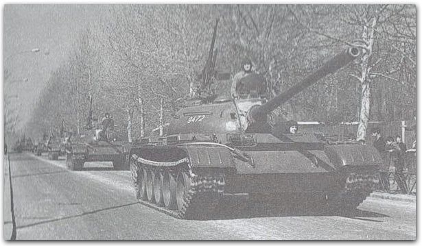 Tenk T-54A, Beograd 1962.